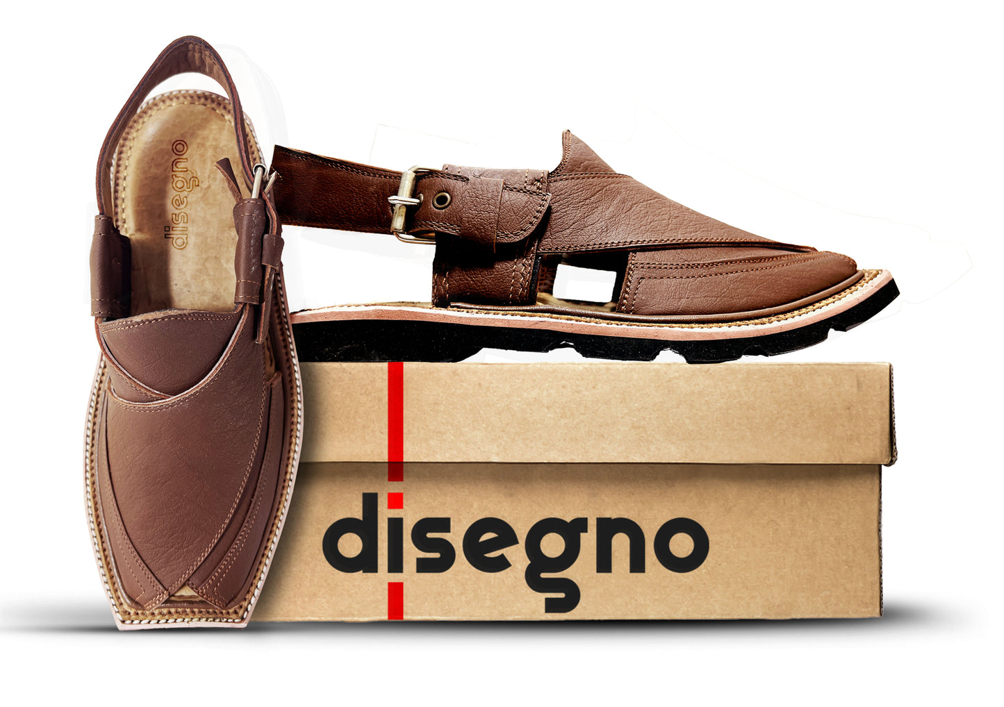 Traditional Brown T-Shape