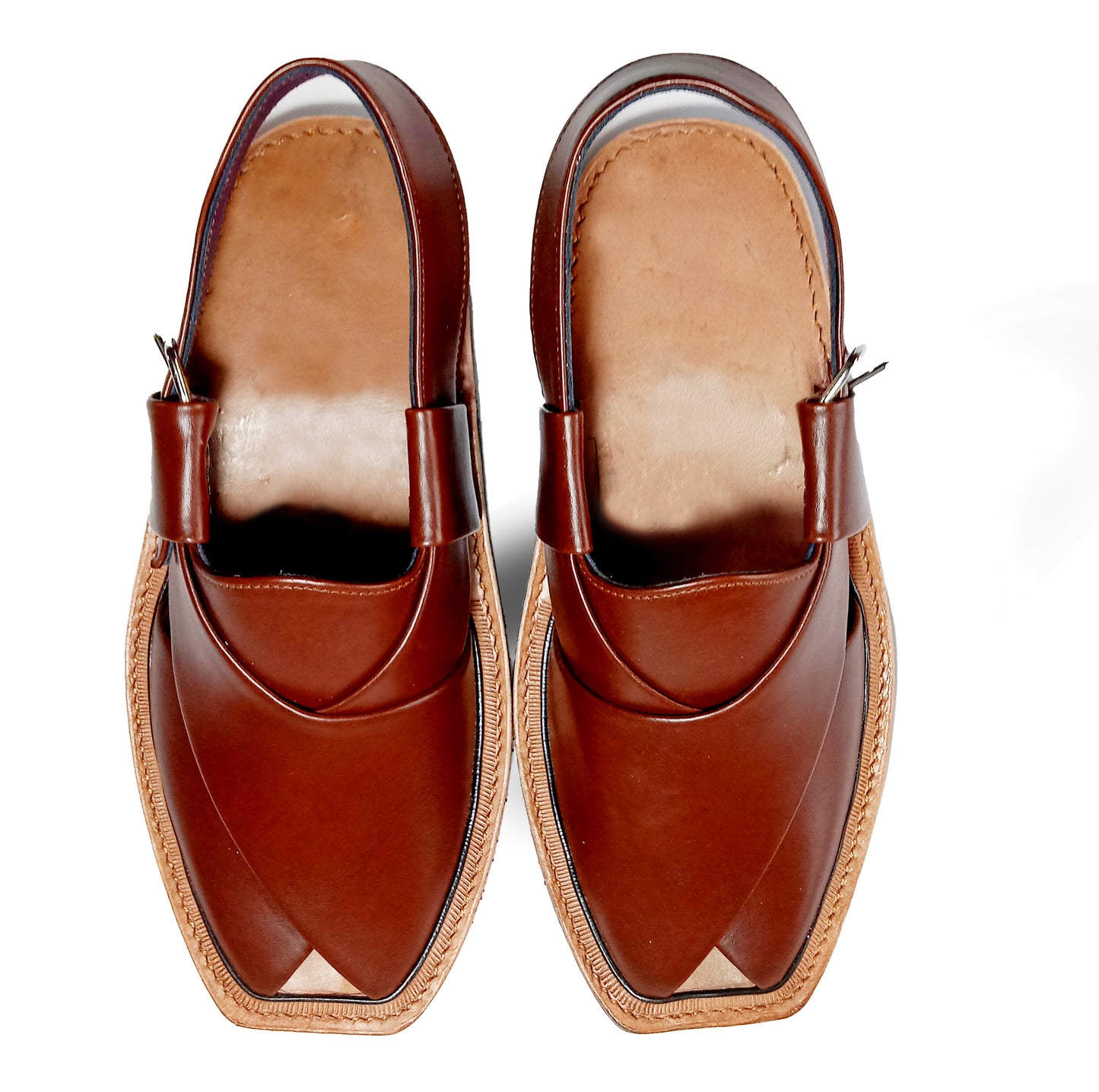 Quetta Shekari – Brown Round Shape Low Sole