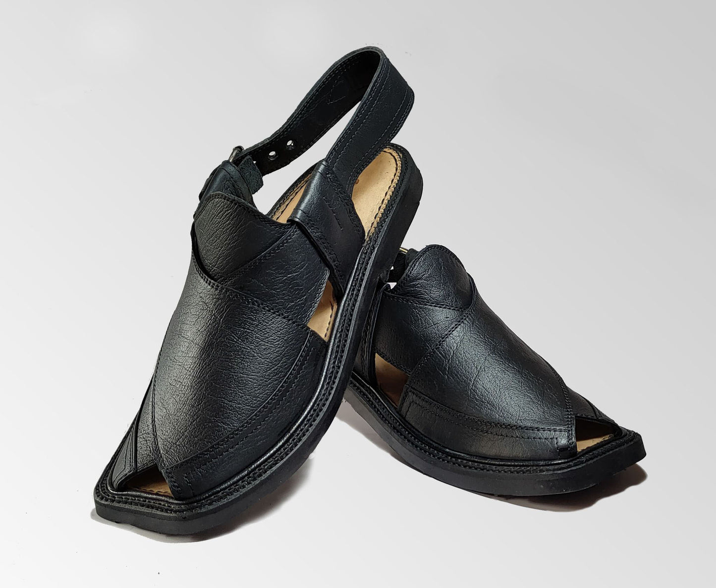 Traditional Black Round Shape