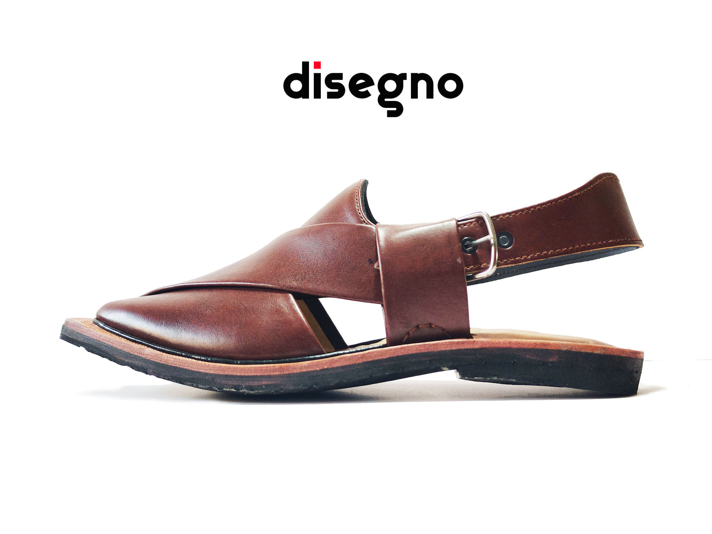 Quetta Shekari – Brown T-Shape Low Sole