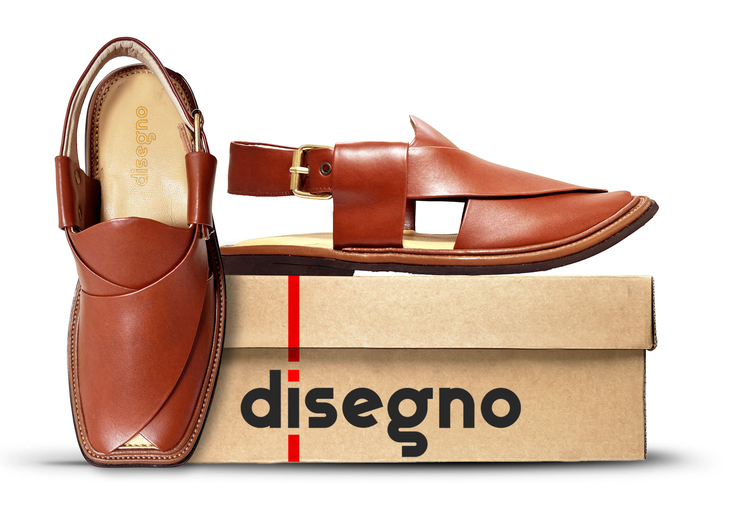 Classic Round Shape -Brown
