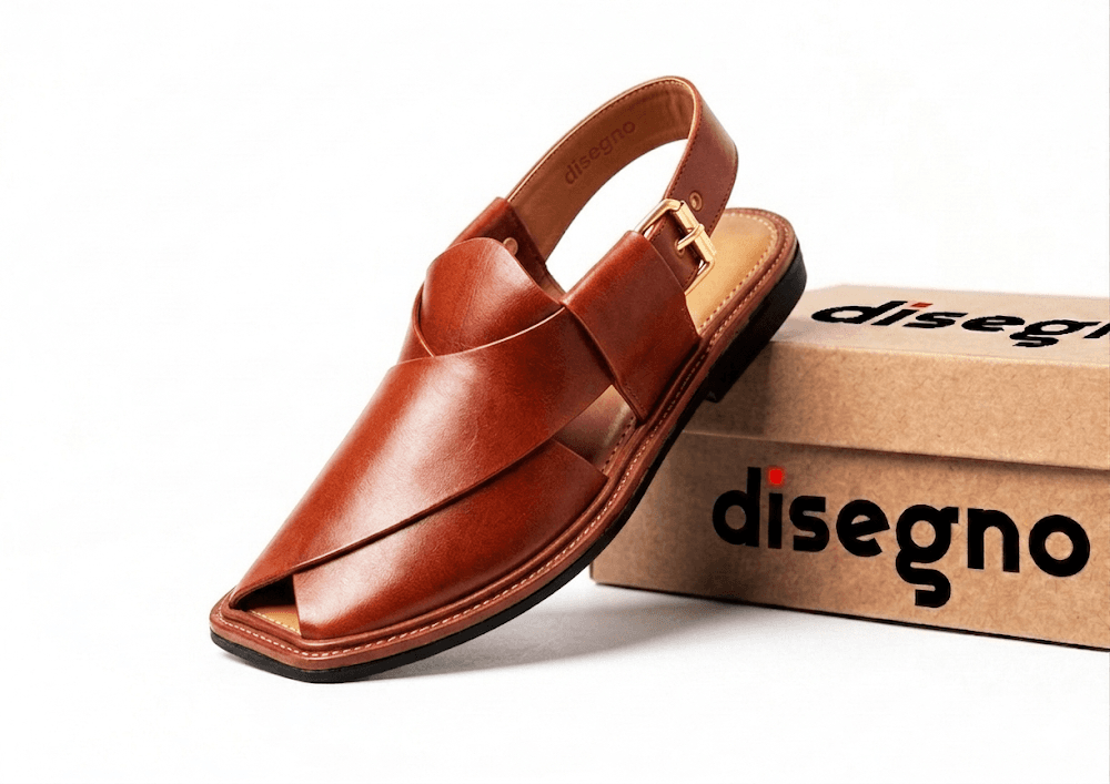 Brown Classic Round Shape