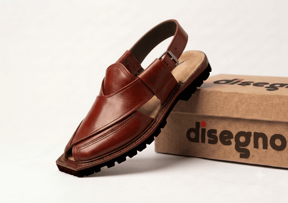 Norozi Reddish Brown Jeep Sole