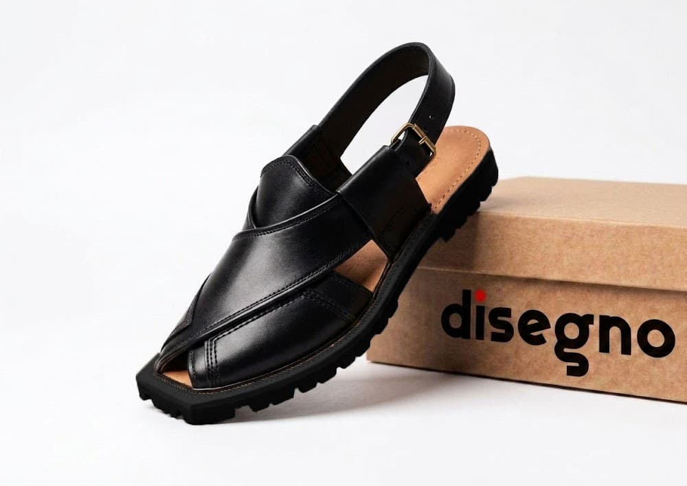 Sheikari Strip Black Jeep Black Sole