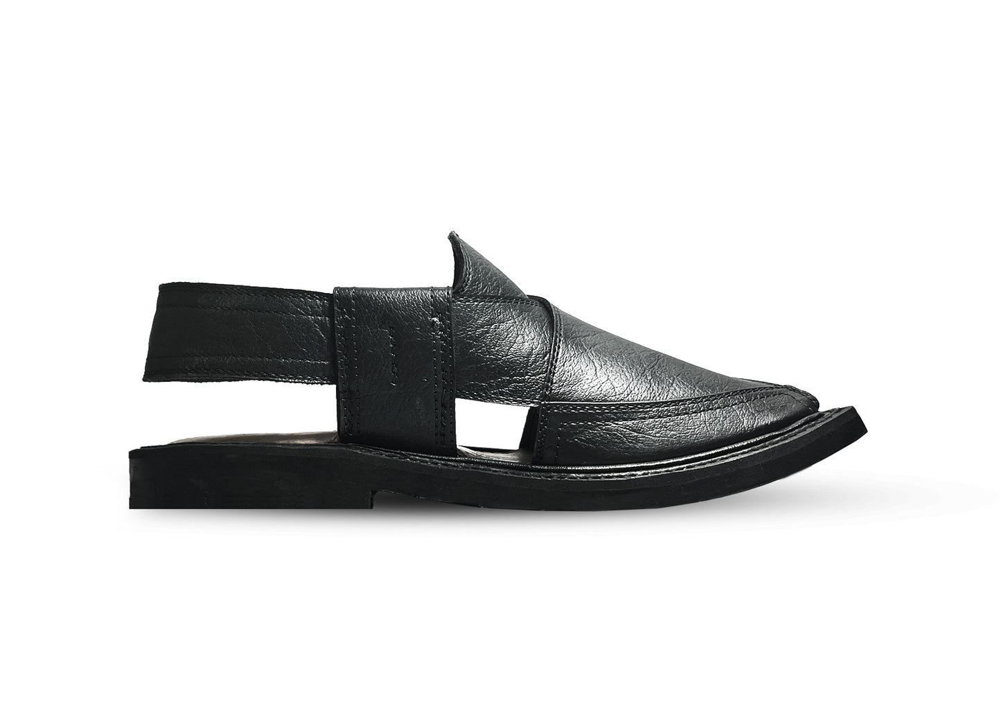 Peshawari Chappal Traditional Round Shape