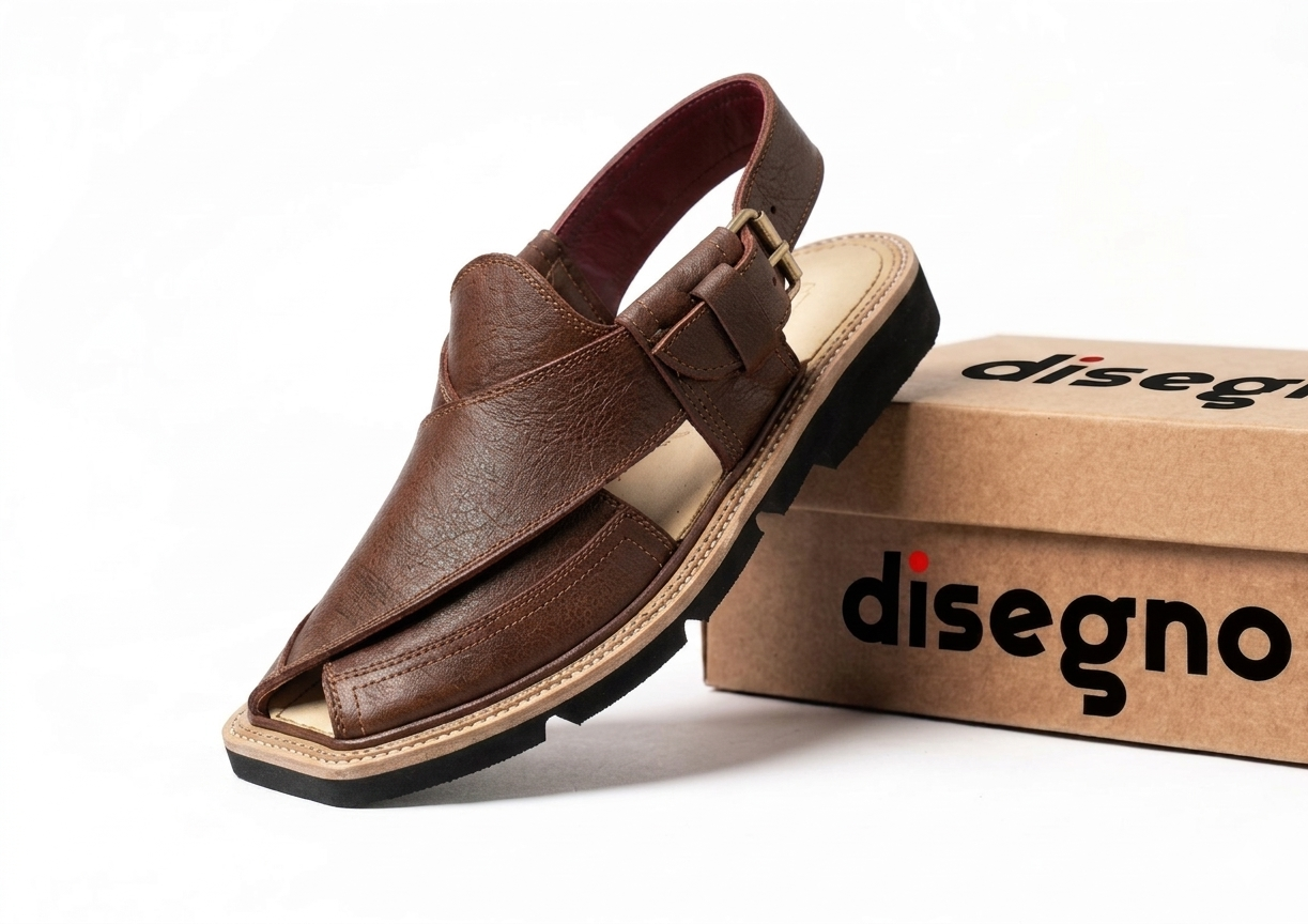 Brown Classic Round Shape