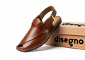 Brown Classic Round Shape