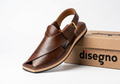 Brown Foaming Sole Round Shape