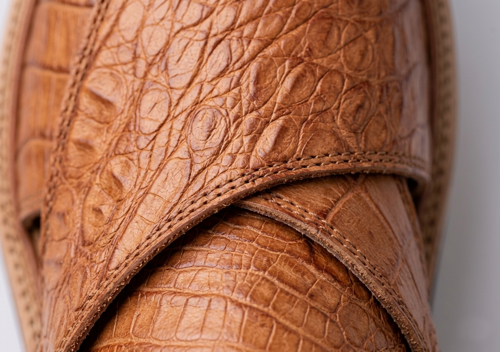 Crocodile Leather T-Shape