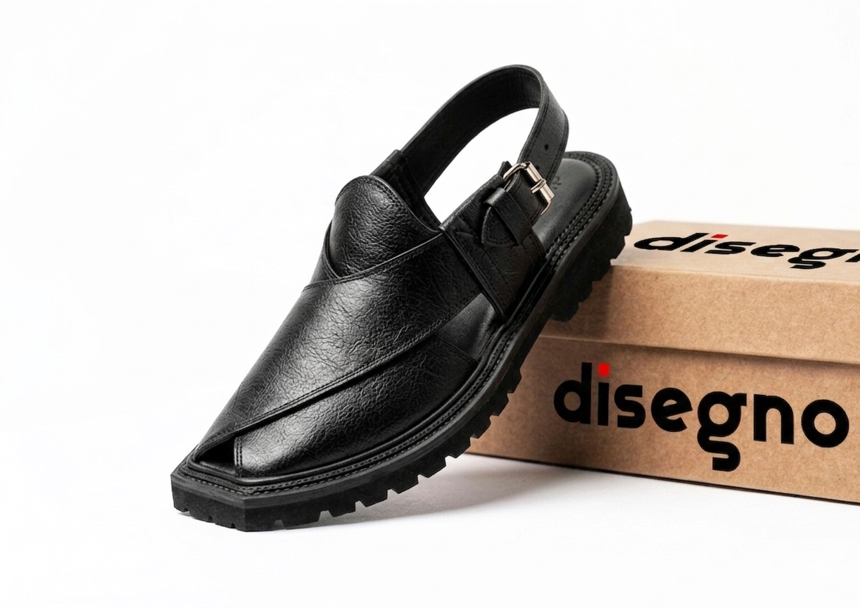 Black Vibram Sole T-Shape