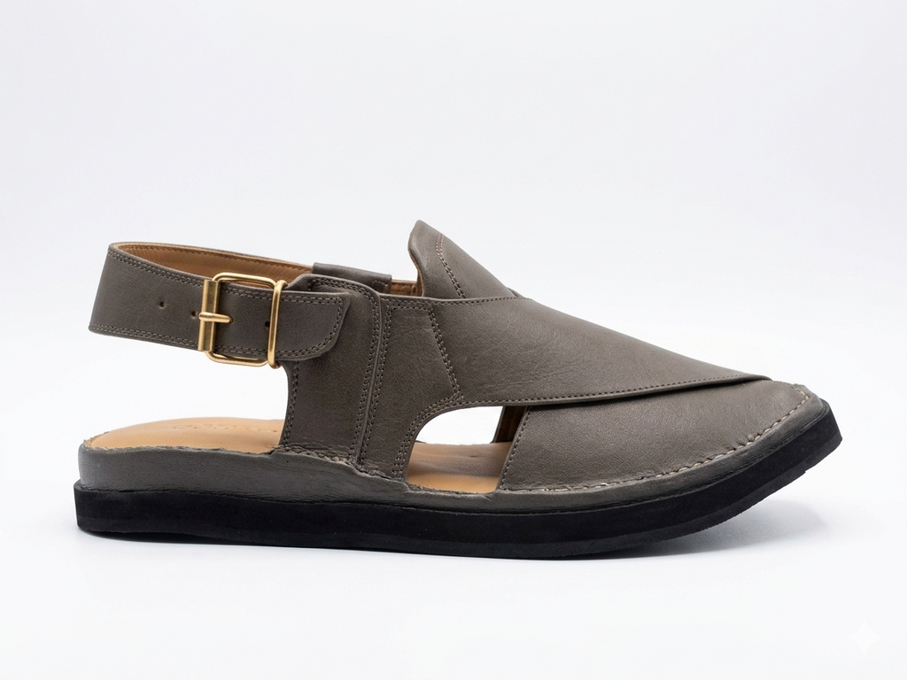 Grey Foaming Sole Round Shape