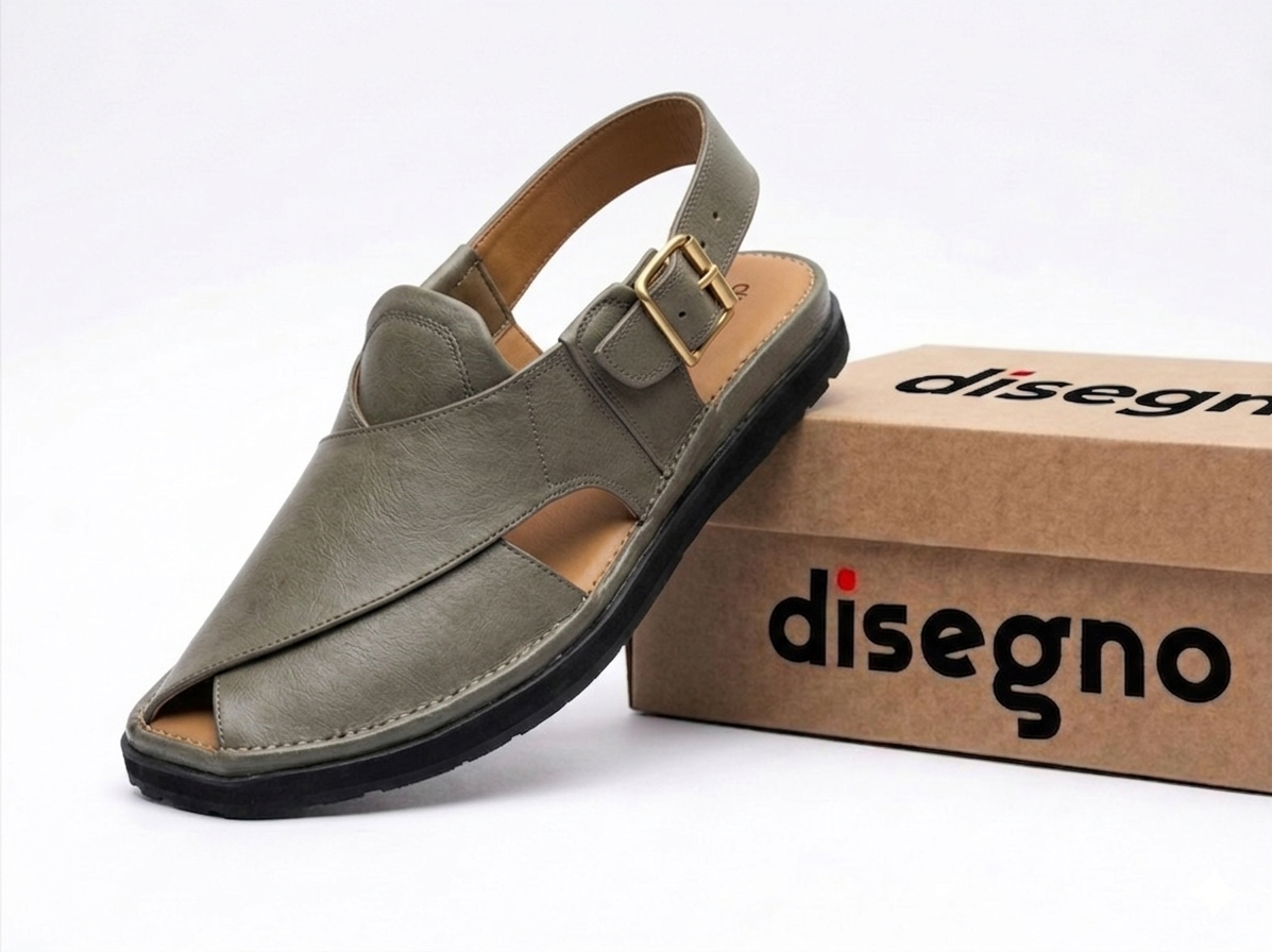 Grey Foaming Sole Round Shape