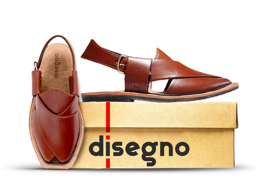 Quetta Shekari – Brown Round Shape Low Sole