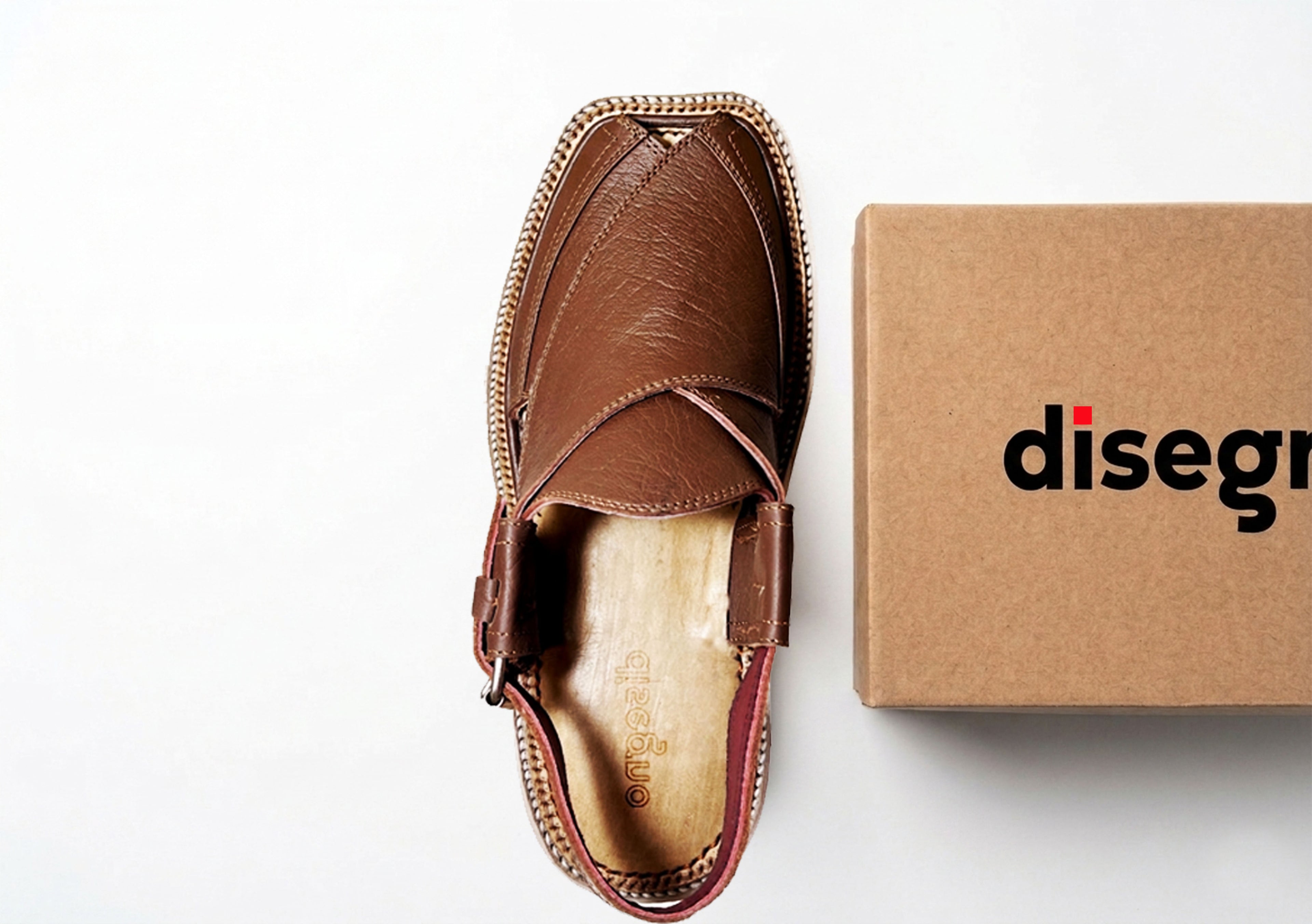 Brown Classic Round Shape